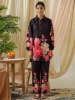Women's Dress Batik V-Neck CO-ODS Set for Women (CO-ODS 97 BATIK) - Image 3